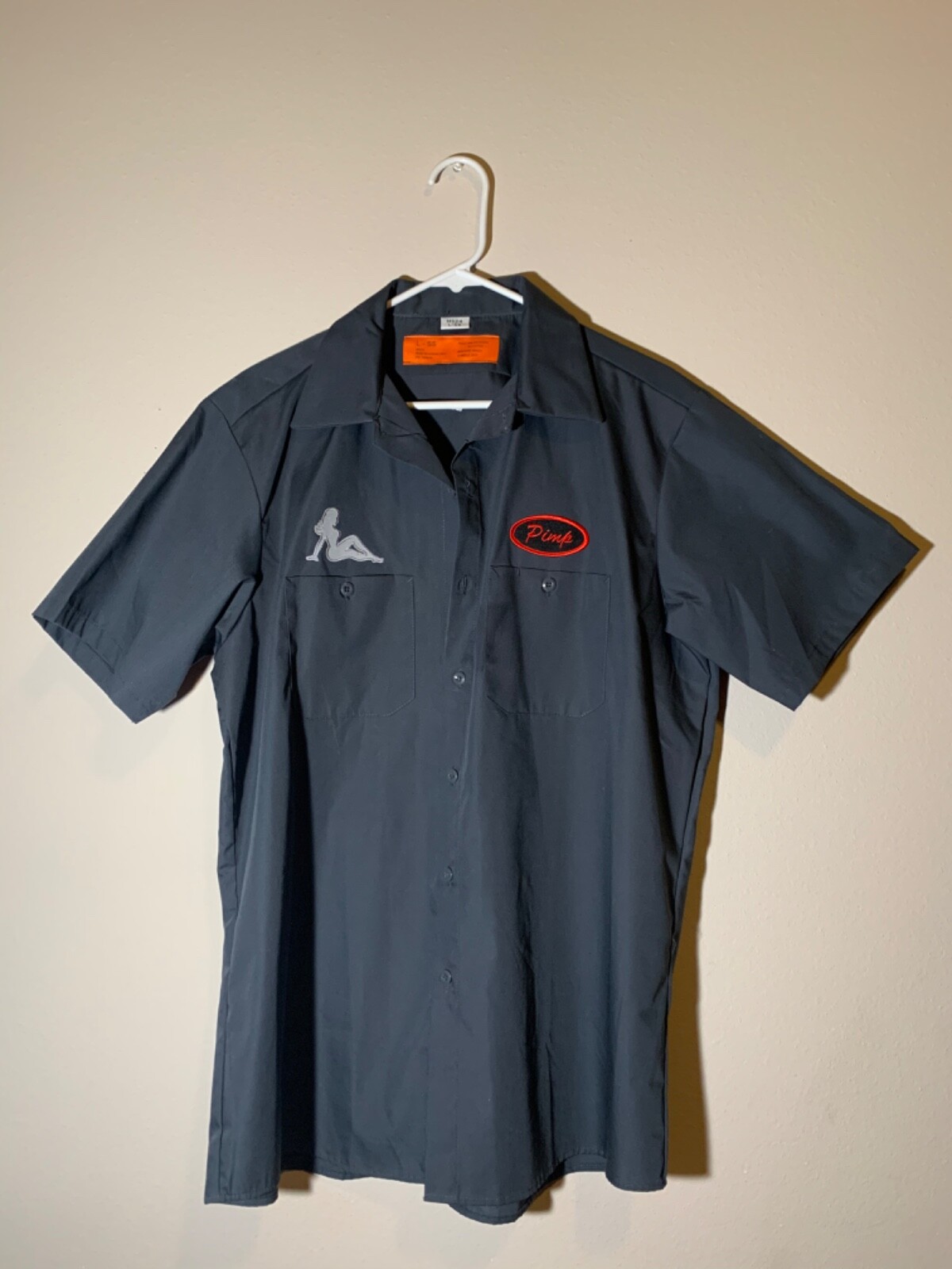 Pimp DK Grey Button-up