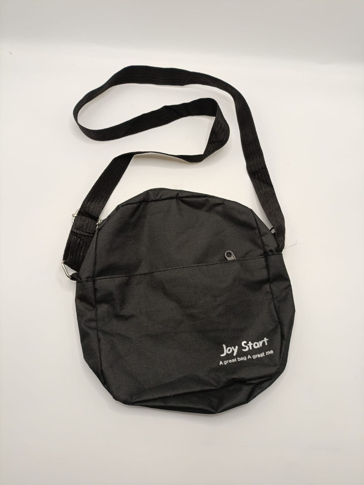 Accessories: Men’s Black Fanny Pack, 2 Interior Compartments