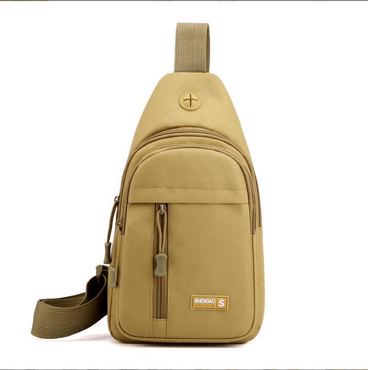 Crossbody Bag Large Capacity Front Chest Bag Tactics Pack for Man Women