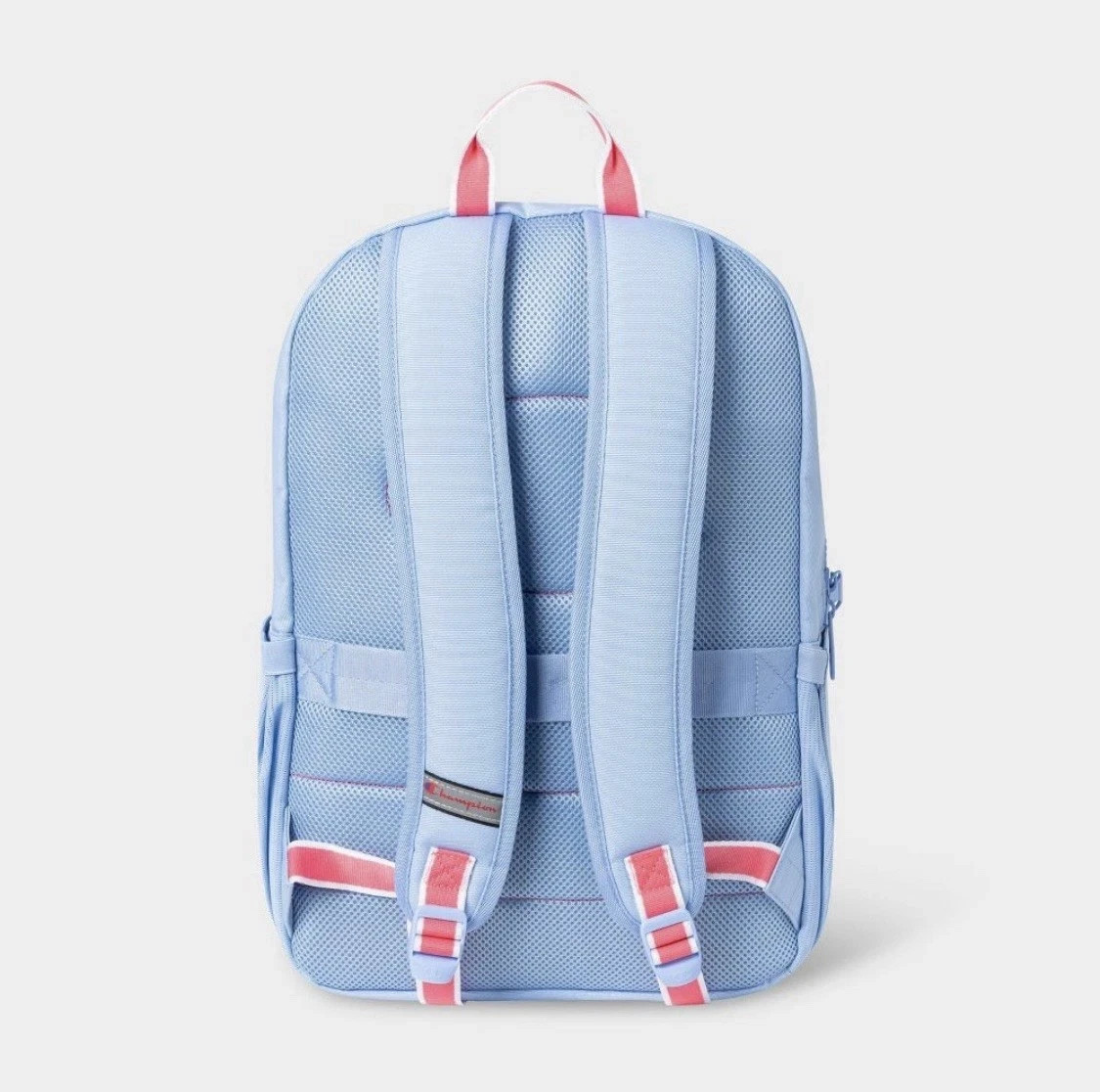 Champion Estate Backpack W/ Water Bottle Pocket, laptop case, light blue