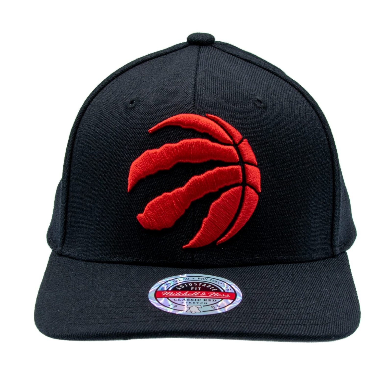 Mitchell & Ness NBA TEAM GROUND 2.0 CLASSIC RED SNAPBACK TORONTO RAPTORS Black