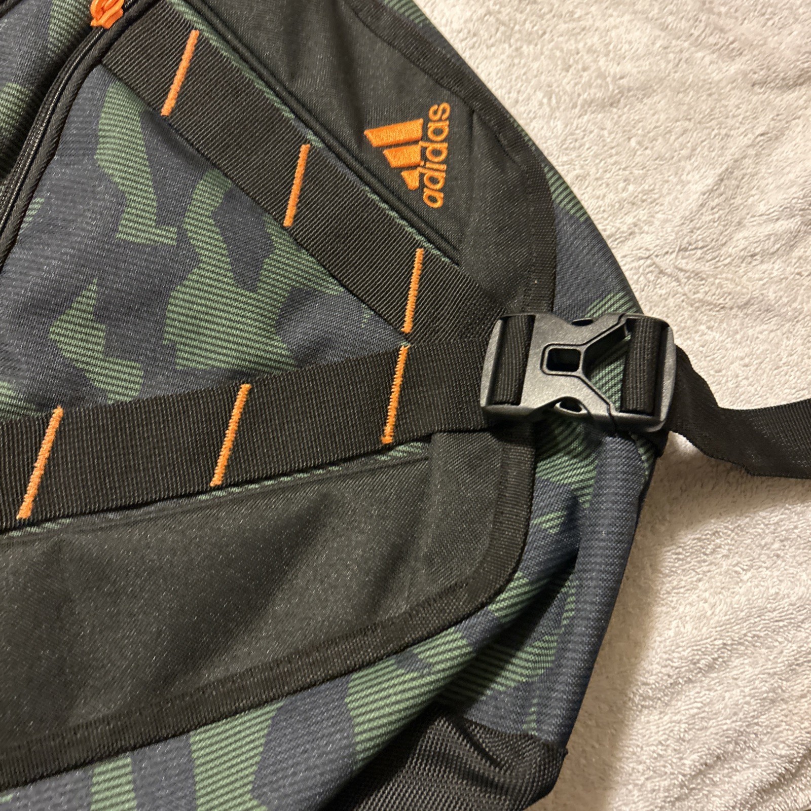 Adidas Crossbody Sling Single Strap Load Spring Backpack Soccer School Camo New