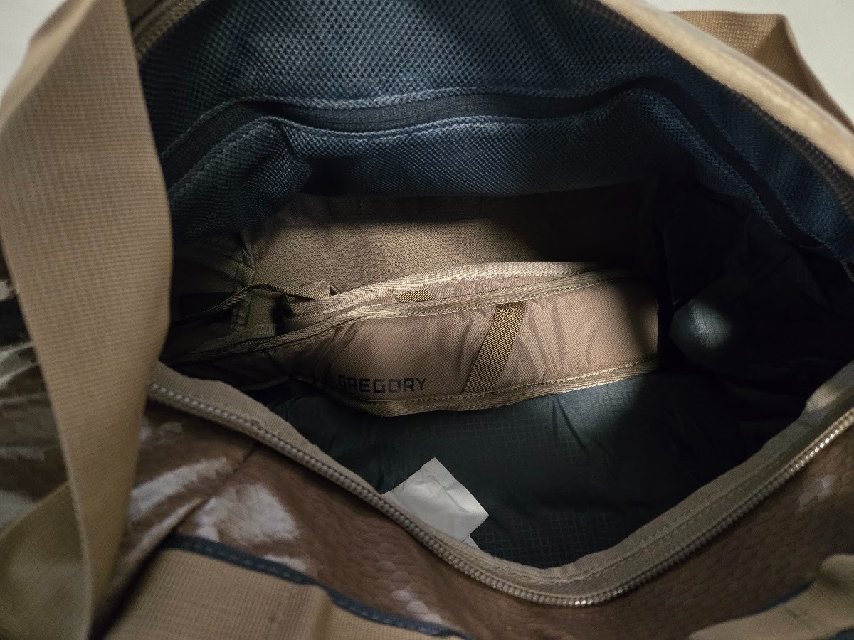 Gregory Alpaca 40L Duffel #147897-A269 Backpack Mirage Tan