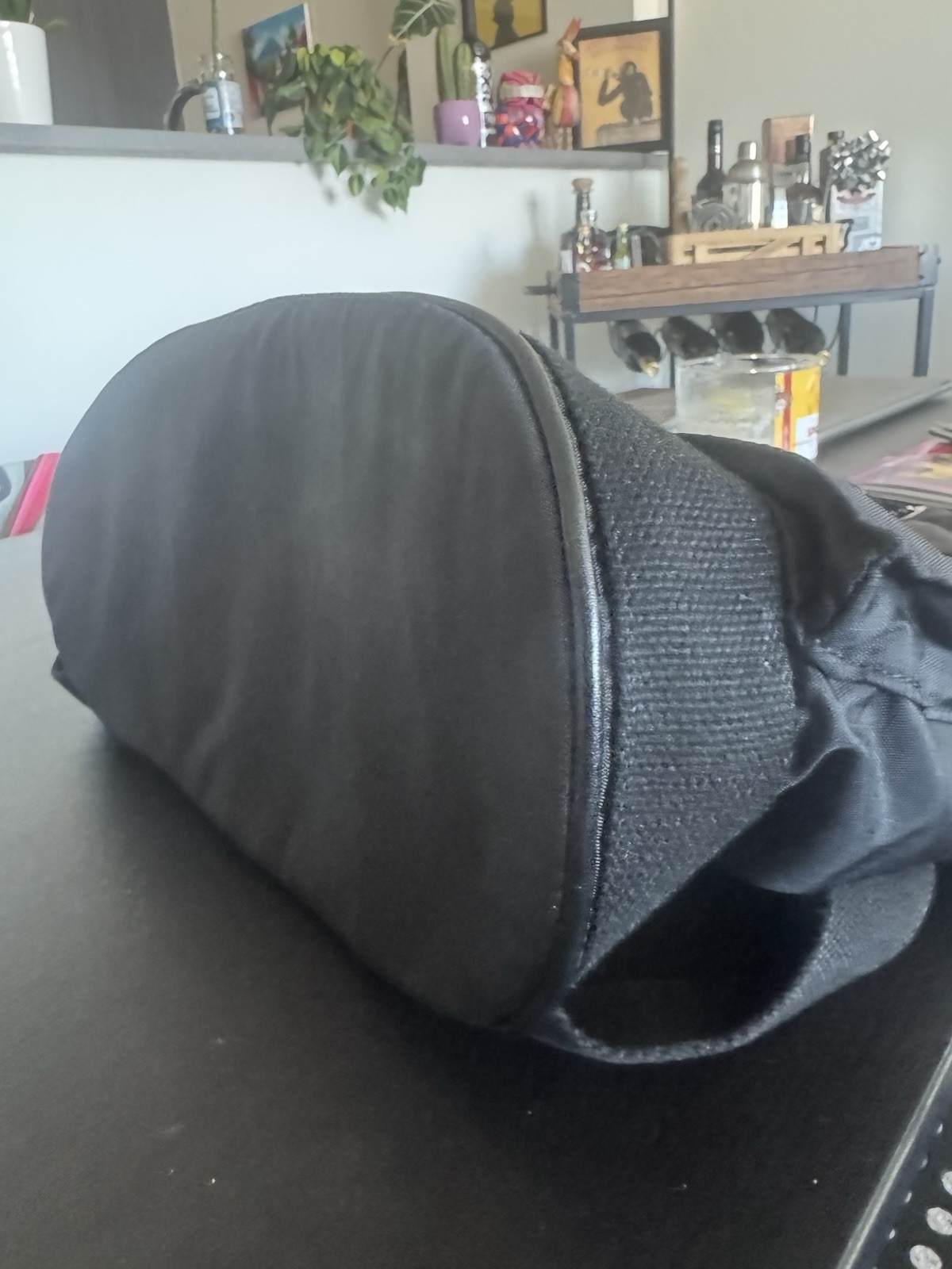 Calvin Klein Black Backpack Zip/Buckle Closure Inner & Outer Pockets Travel