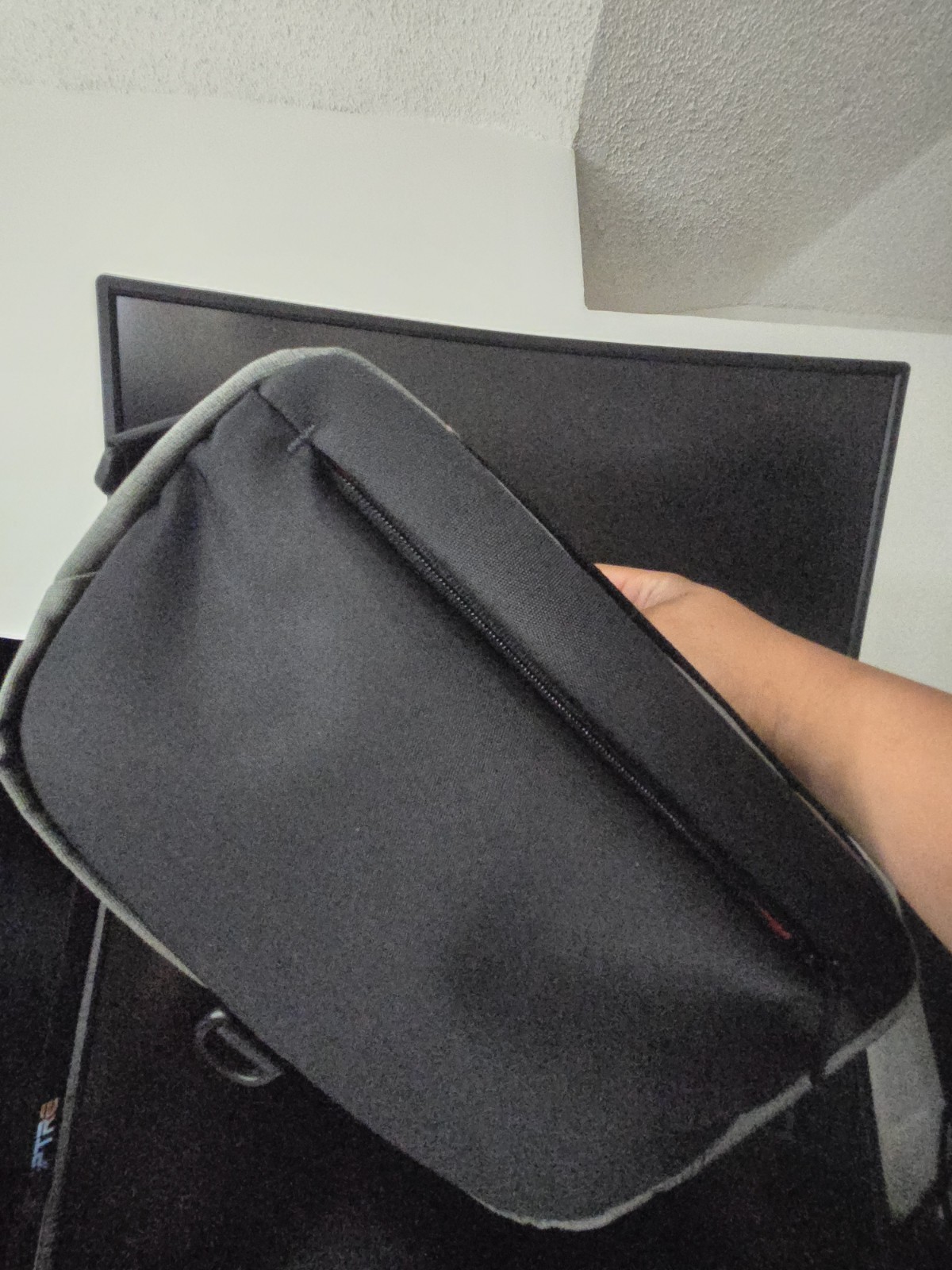 Alpaka go sling grey w/ orange interior