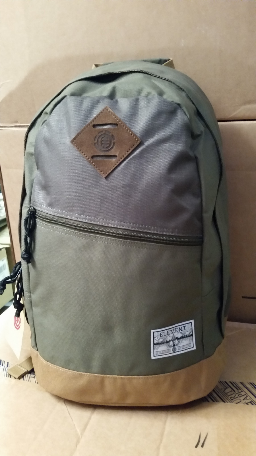 NWT Element Skateboard Travel School Book Bag Backpack~3 Colors To Choose From