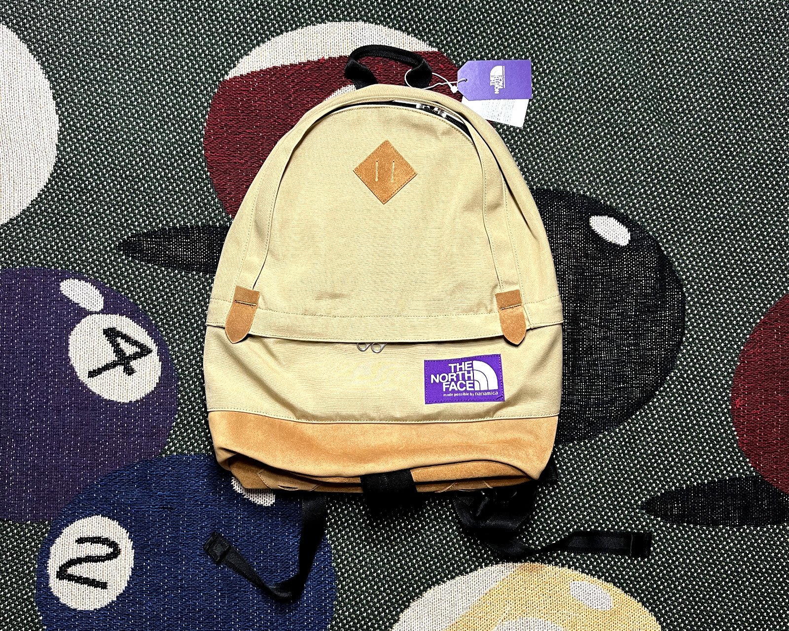 The North Face Purple Label Medium Day Pack Beige Brand New