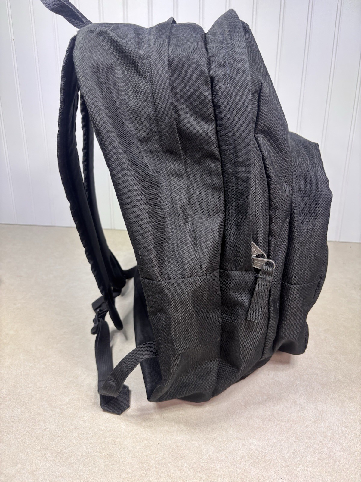 Trans By Jansport Backpack Blwck Multi Zip Bookbag School Sport Travel Bag
