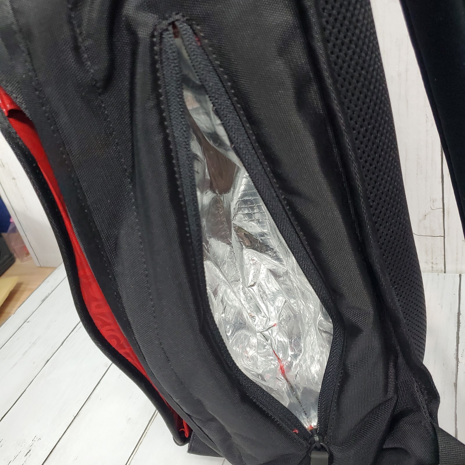 Nike Olympic Sample Backpack Black Yellow Large “CHINA” Multipocket Y2K Vintage
