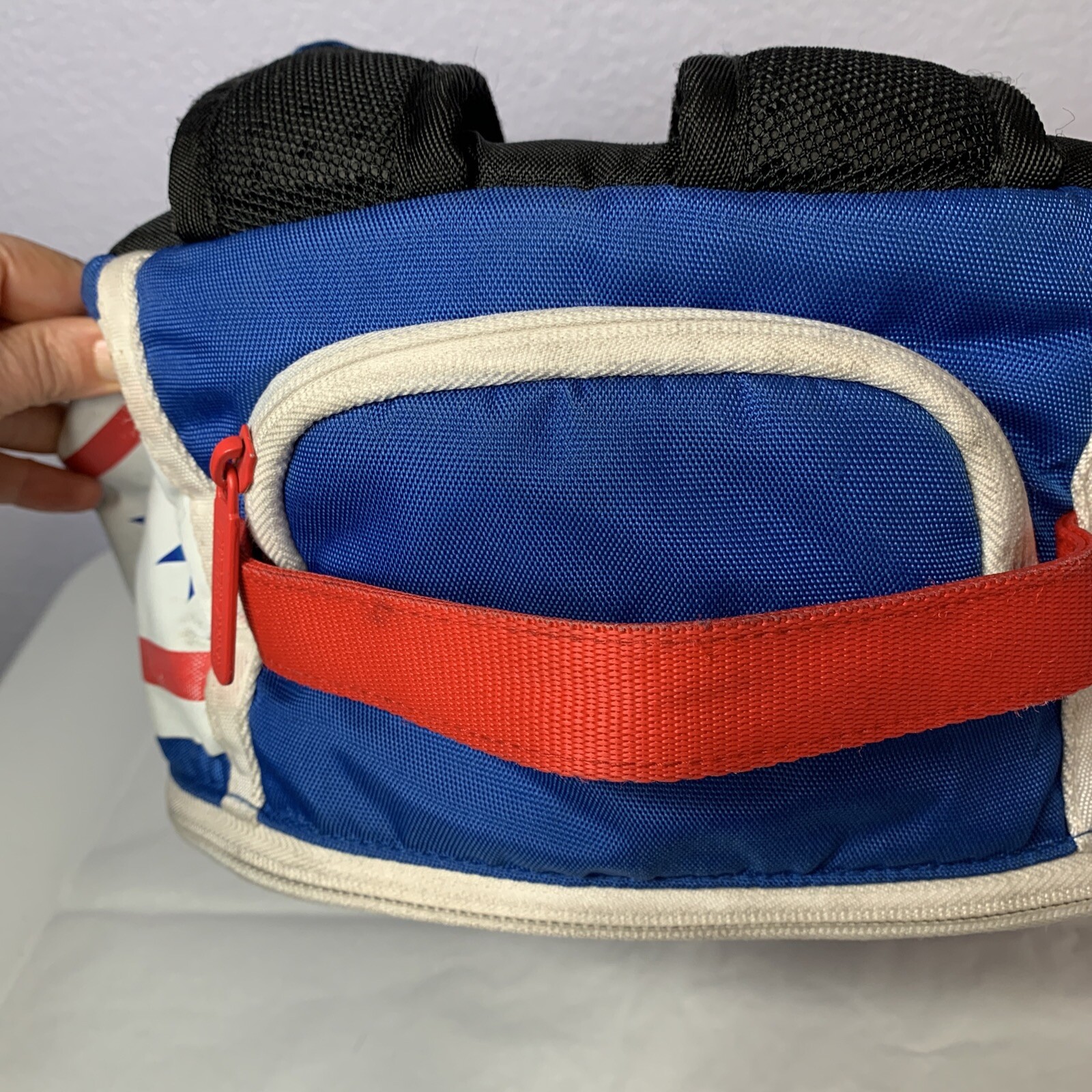 Sprayground Philadelphia 76ers NBA Lab Backpack Rare Phila Red White Blue