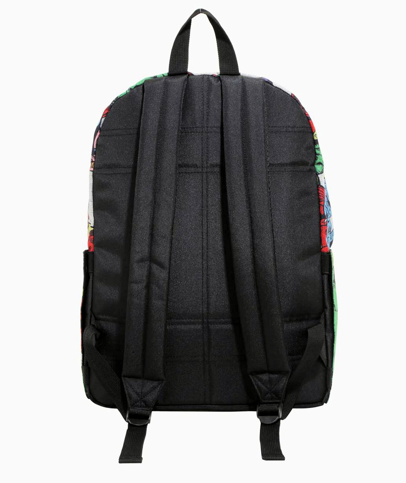 Disney Marvel Avengers Comic Book Characters Print Backpack Book Bag 12×18 NEW