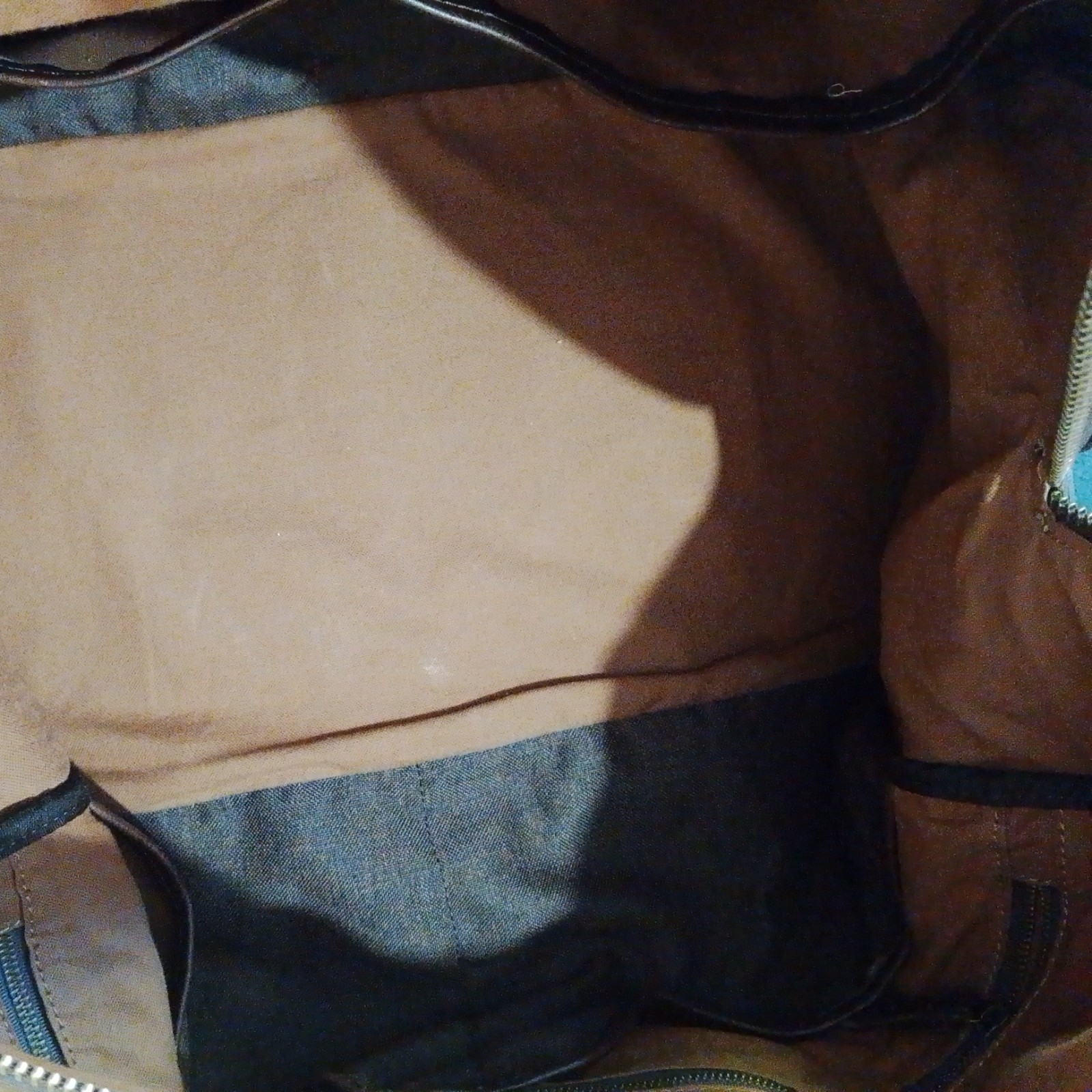 MISSION MERCANTILE Pebbled Leather 21″ Duffle Bag. BEAUTIFUL BAG !! Unused Cond.