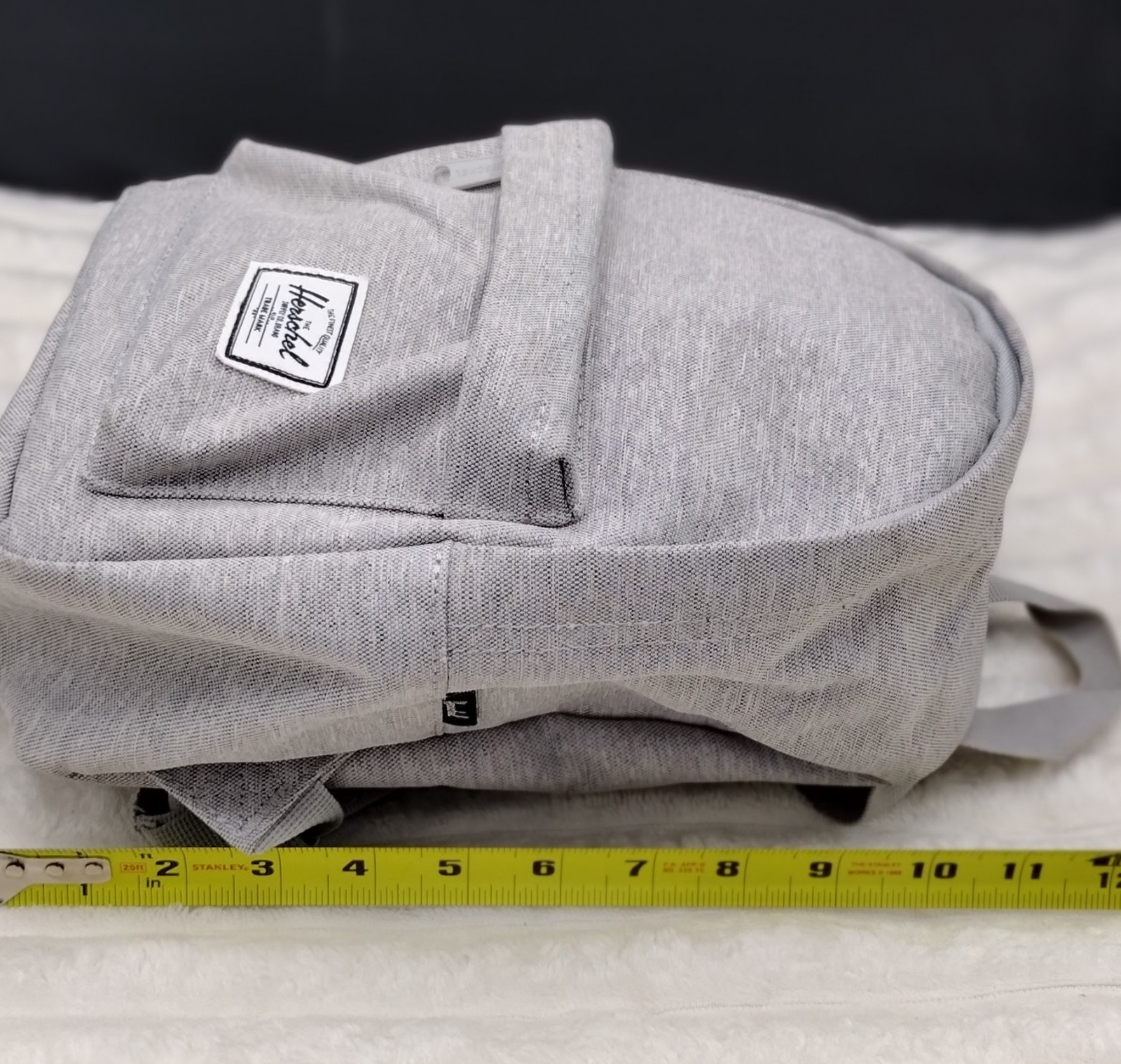 Herschel Classic Mini Backpack Light Grey Crosshatch One Size