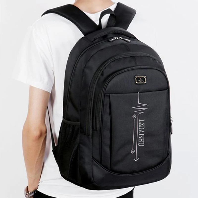 Business casual backpack for men, laptop bag, large capacity travel bag, student
