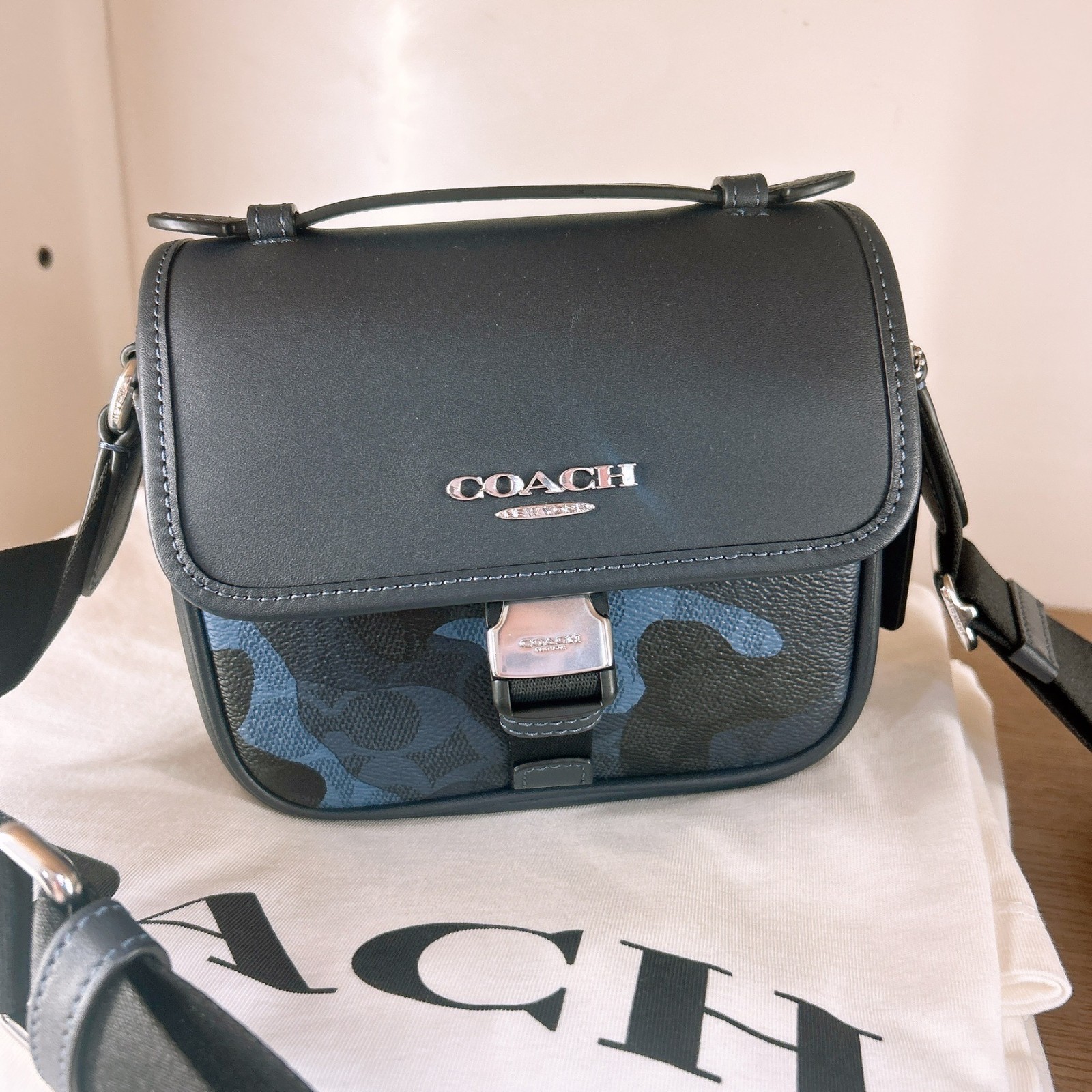 NWT Coach MEN’s Racer Crossbody Bag CBH56/CBG12/CBG13