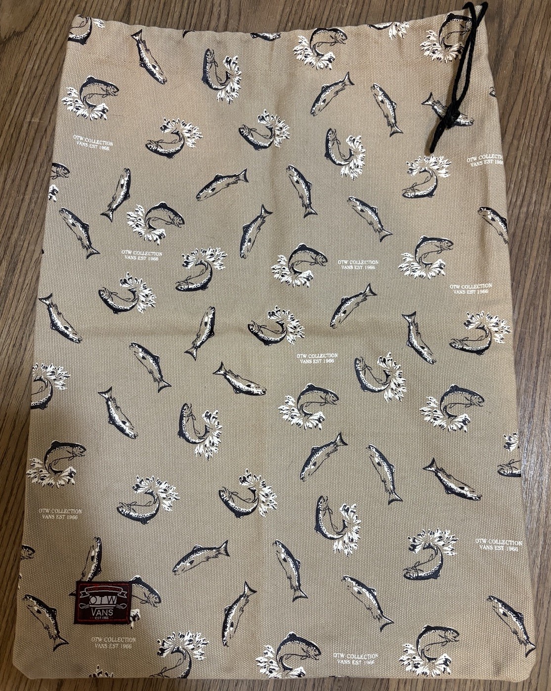 Vans OTW 2012 “Trout Pack” Collection drawstring dust bag