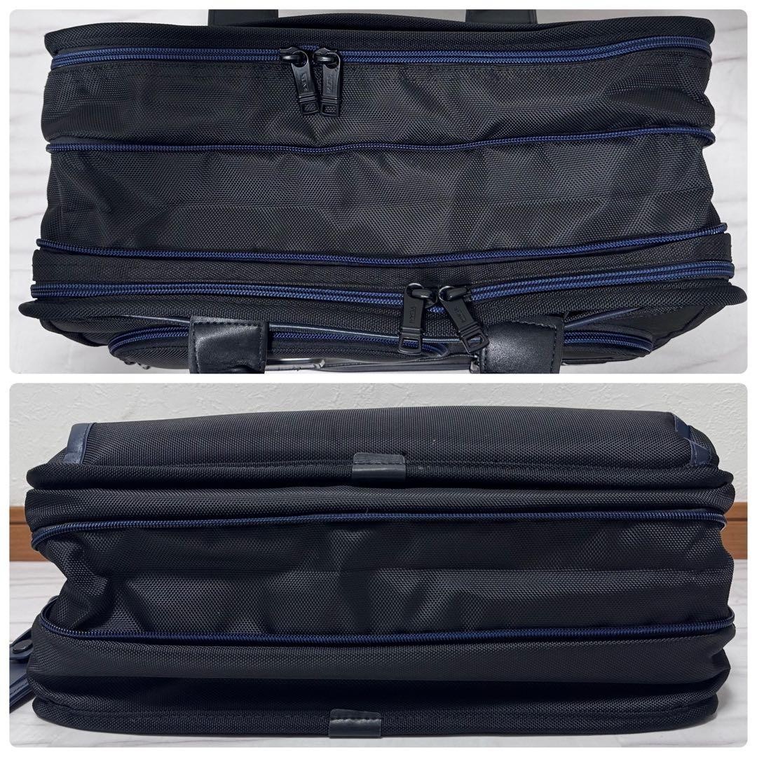 TUMI 2603141NVSN3E Alpha 3 Expandable Briefcase Black Navy 2Way Laptop FromJapan