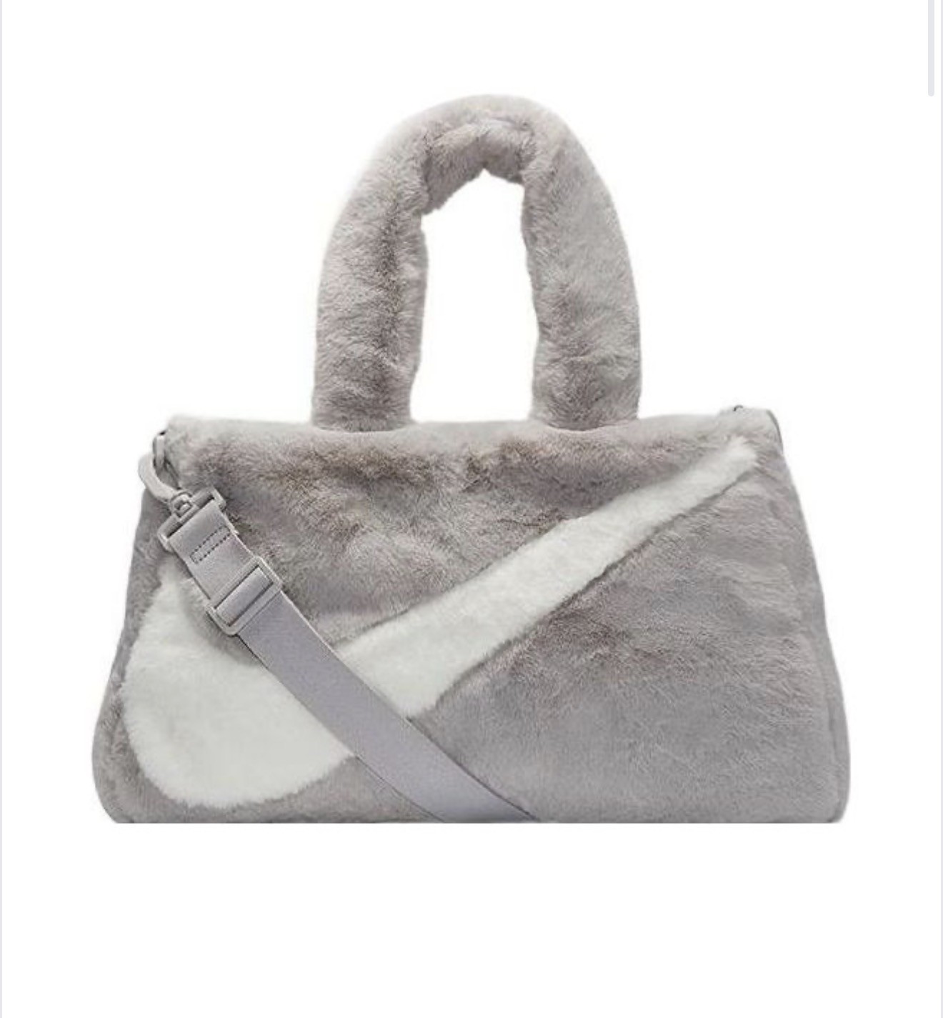 Nike Women’s NSW FX FUR Tote DQ5804-012 Ladies Light Grey