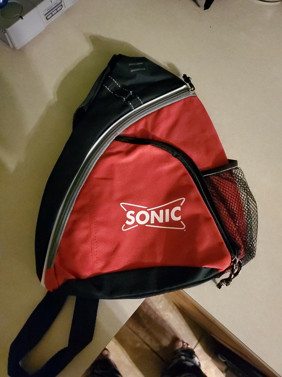 one strap backpack Sonic Drive In