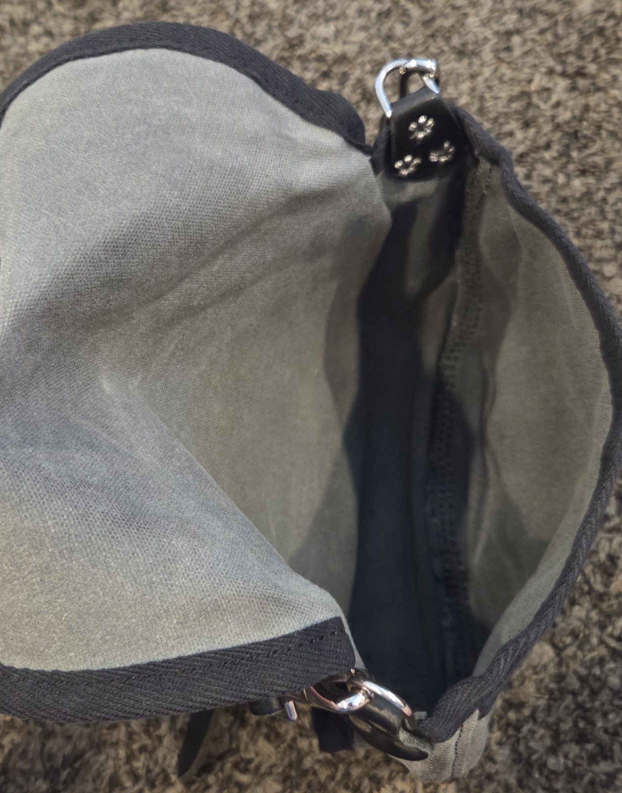 Duluth Pack Gray Canvas