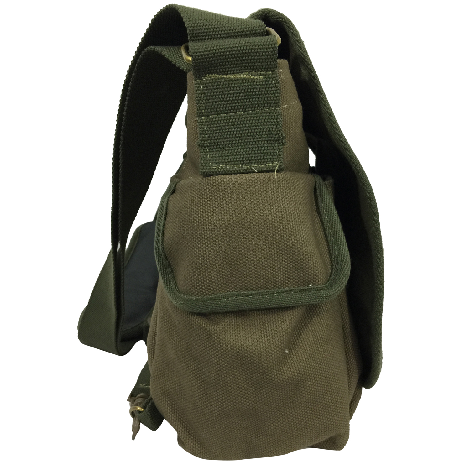 13.5″ Heavy Duty 100% Canvas Laptop Messenger Bag