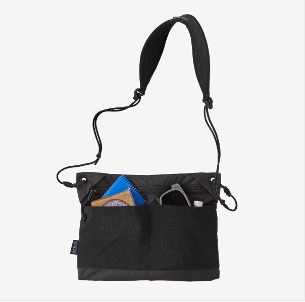 Patagonia Terravia Sacoche Bag 2026 SS New Authentic Free Shipping Black