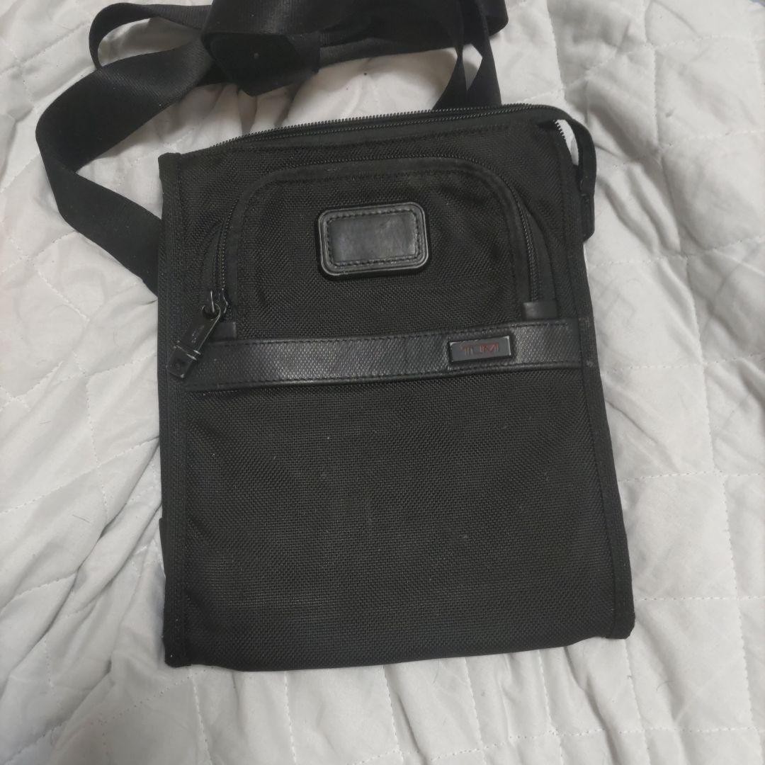 TUMI black shoulder bag 22110D2 genuine purchased in Ginza ALPHA2