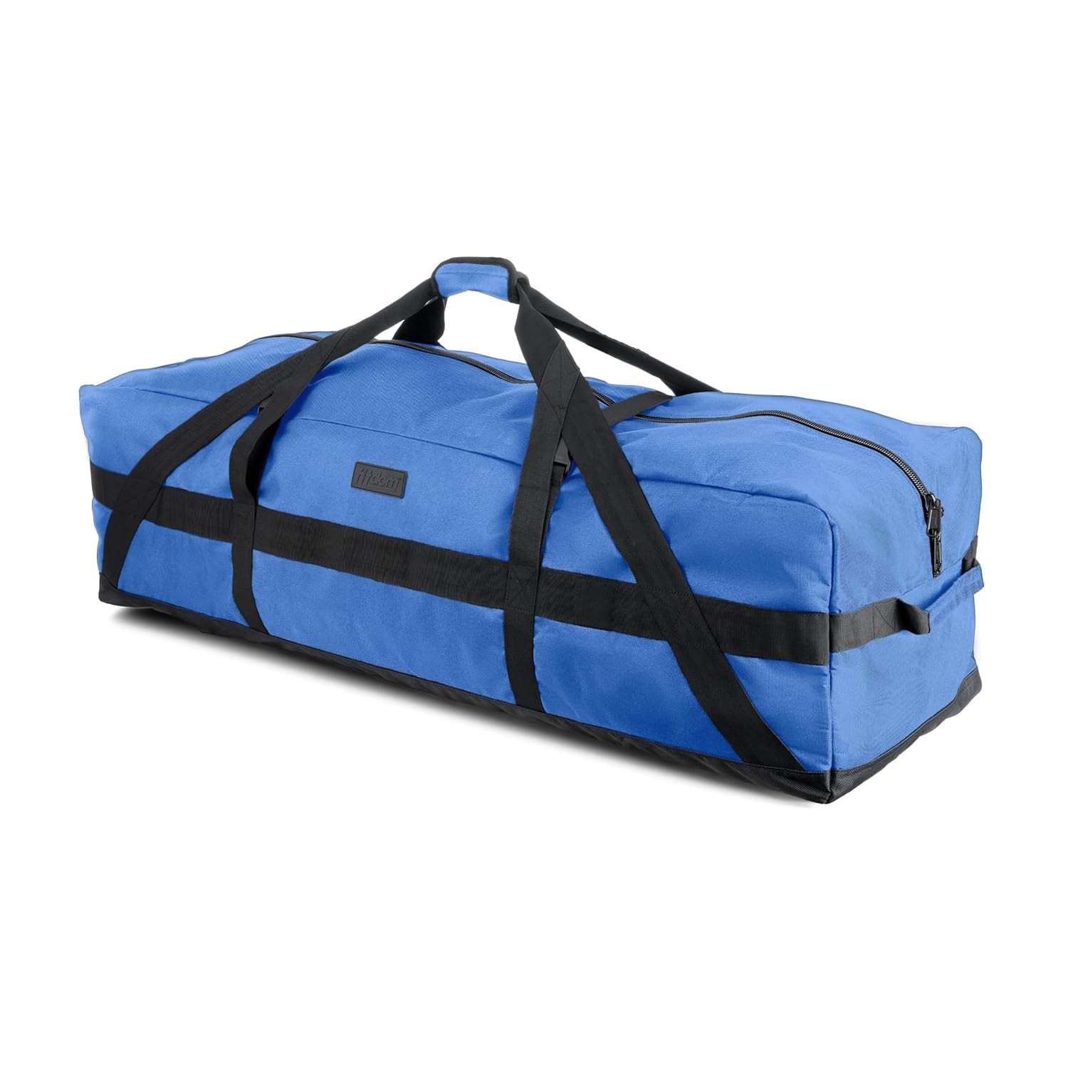 Heavy Duty Blue Extra Large 45 Inch Water Resistant Large Capacity Duffle Bag
