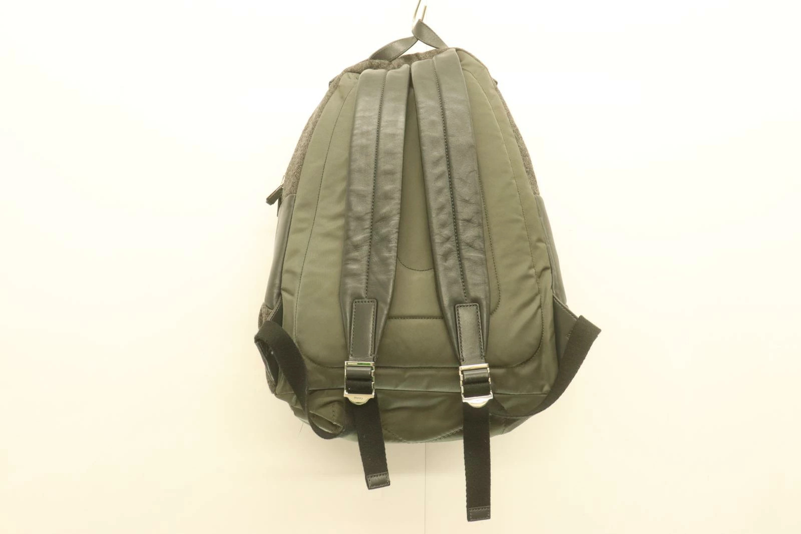 Theory Gray Color Block Backpack Used, 34x39cm, Casual Bag