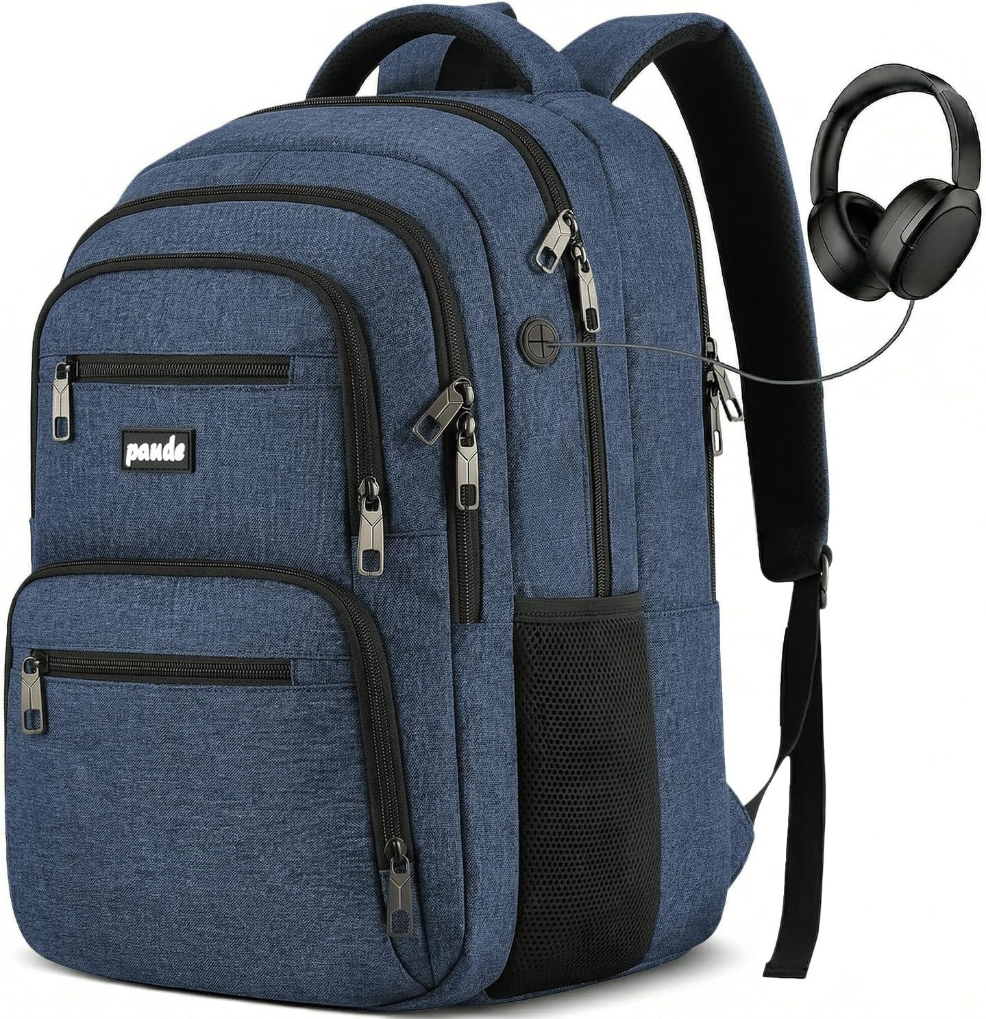 15.6” Laptop Backpack USB School College Travel Business Bag Anti Theft