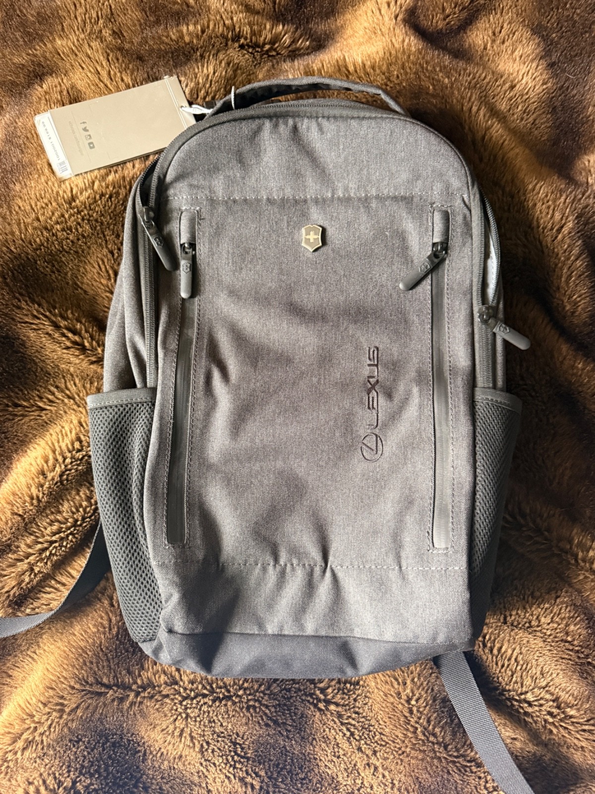 PERFECT! BSwiss Army 22L Journey Crossing Backpack W/ Lexus Branding