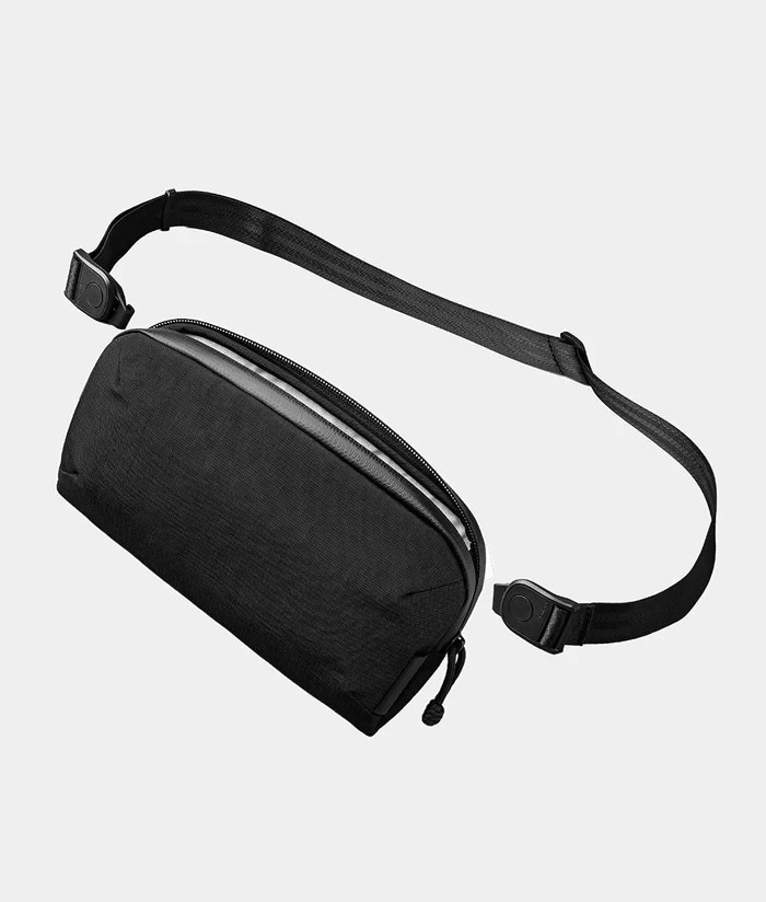 ALPAKA Flight Pouch Pro Black Axoflux 400D Travel Crossbody, Wristlet NWT NEW