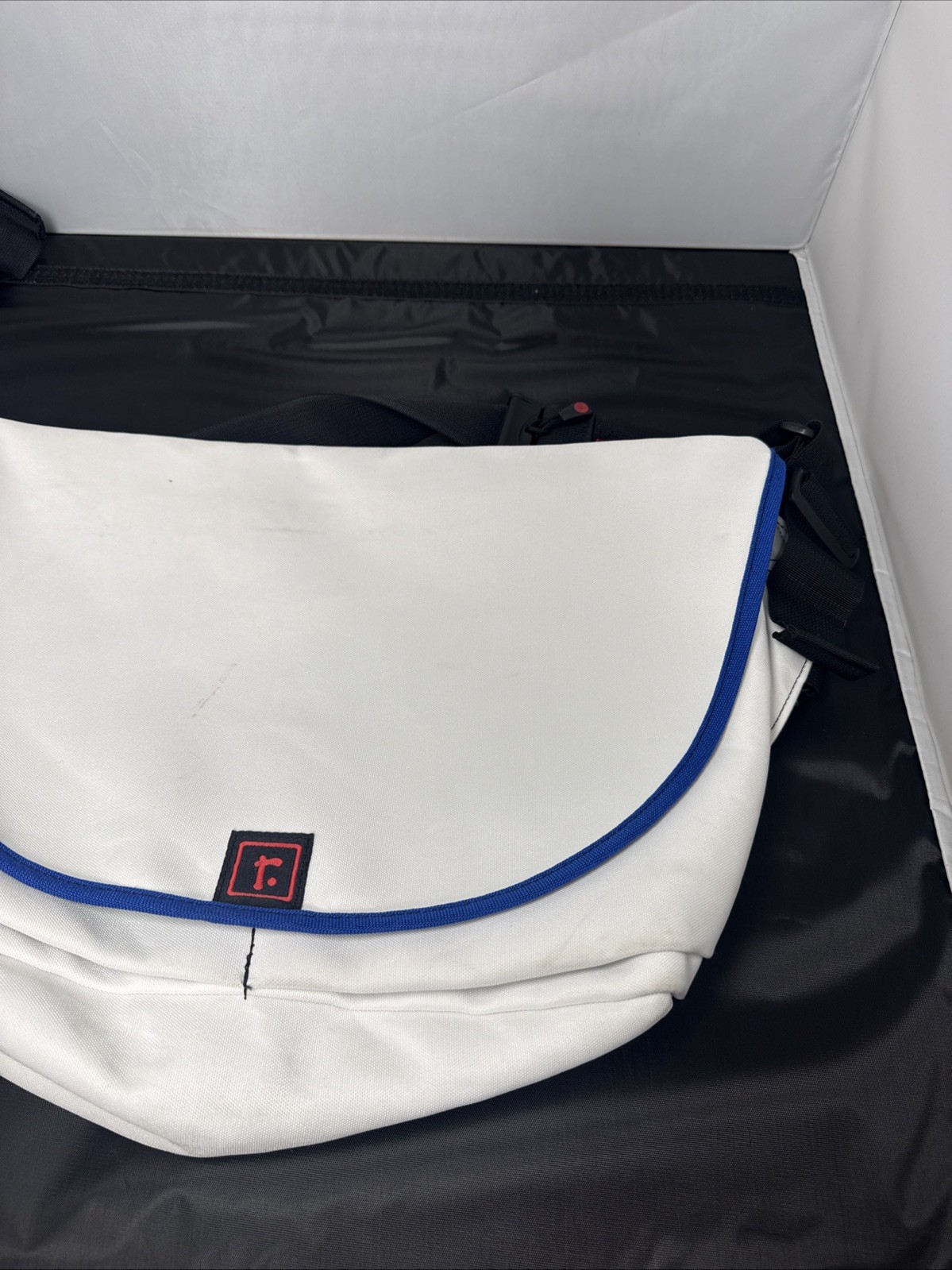 Rickshaw Medium Zero Messenger San Francisco White/blue Shoulder Bag