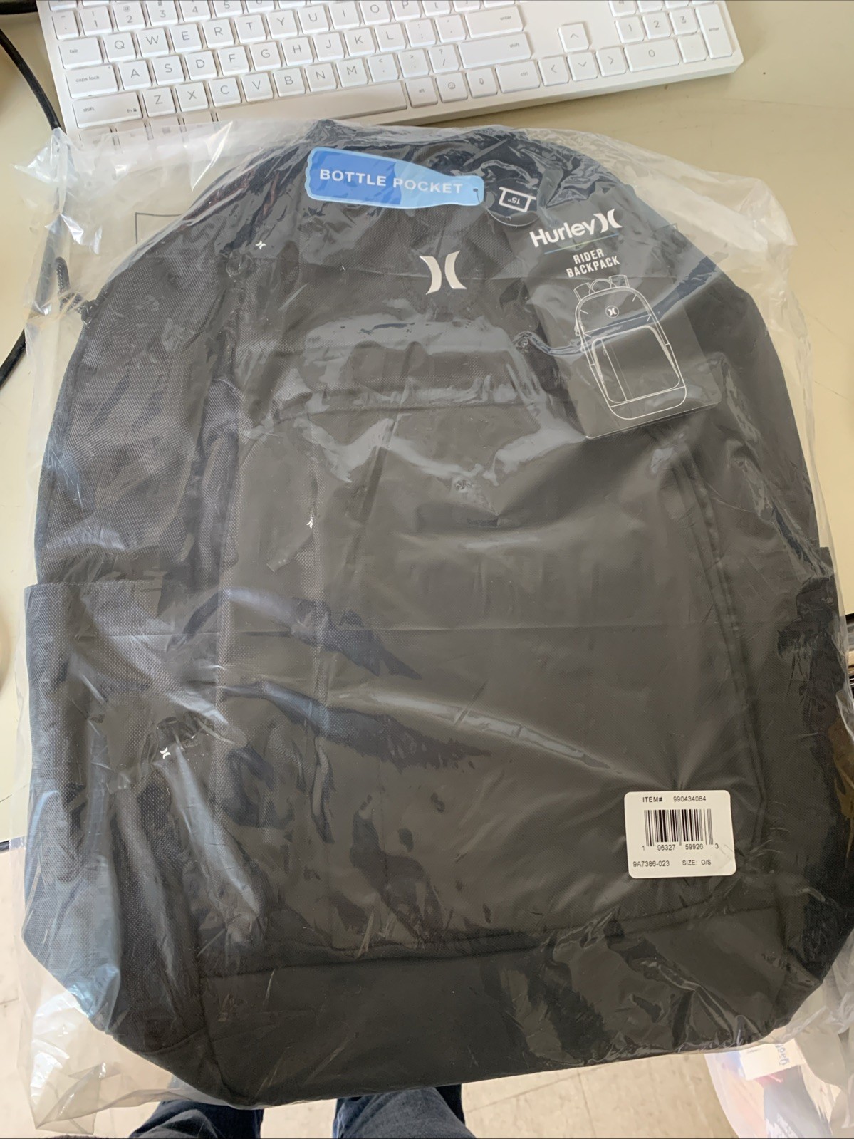 Hurley Lightweight & Durable Everyday Rider Backpack Black