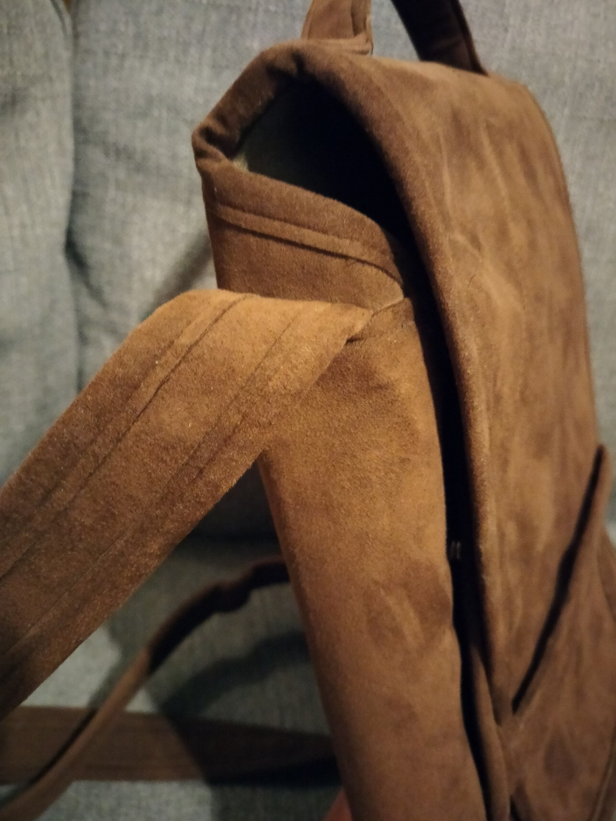 Vintage Snap Button Messenger Bag