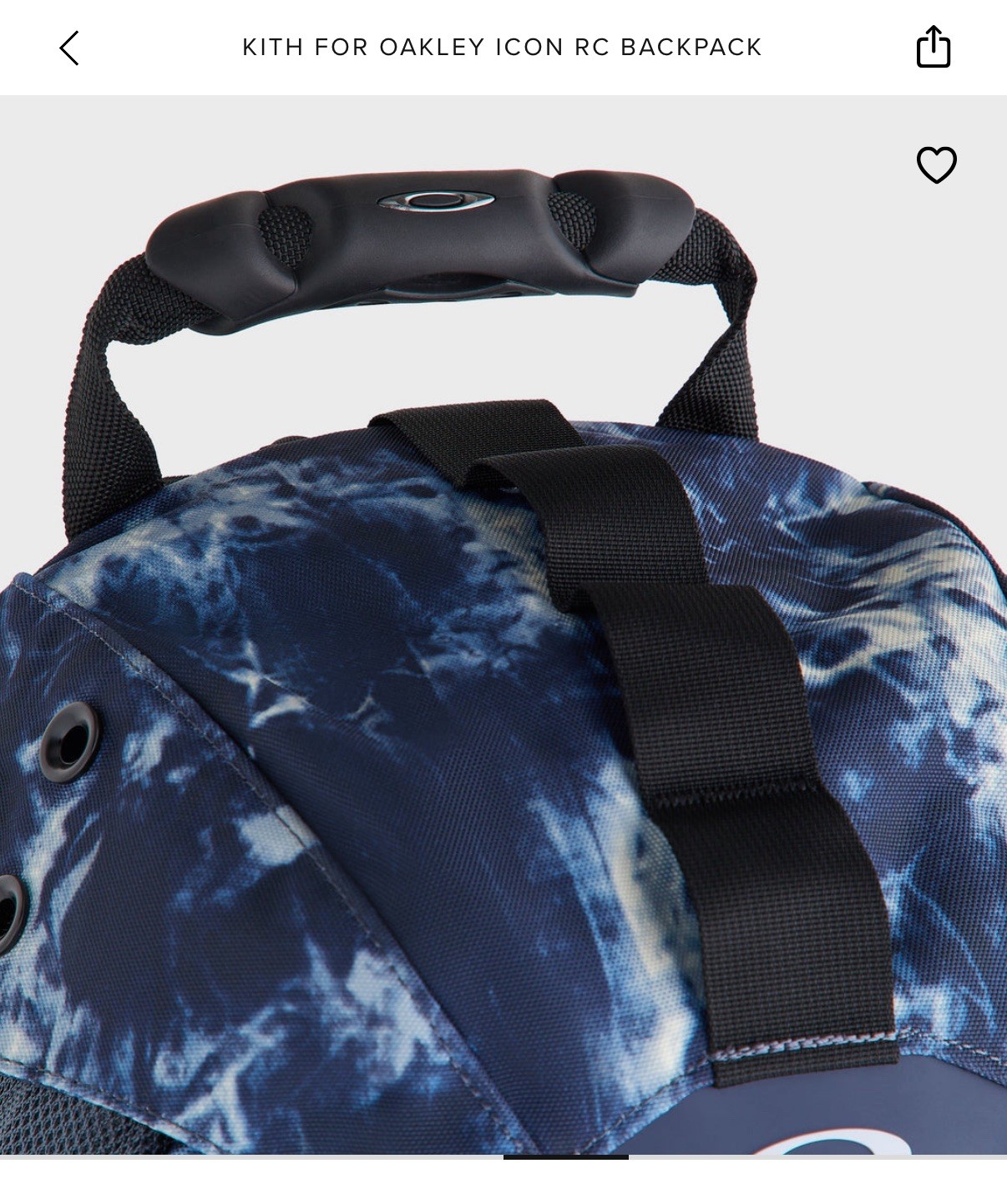 Kith x Oakley Icon RC Backpack – Mystery Blue – Pre-Order