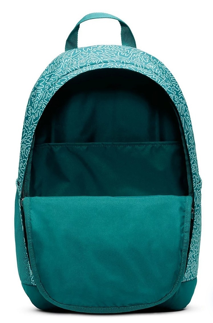 Nike Hayward Scribble Backpack School Travel Work Bag Teal Green Adult Kid Large