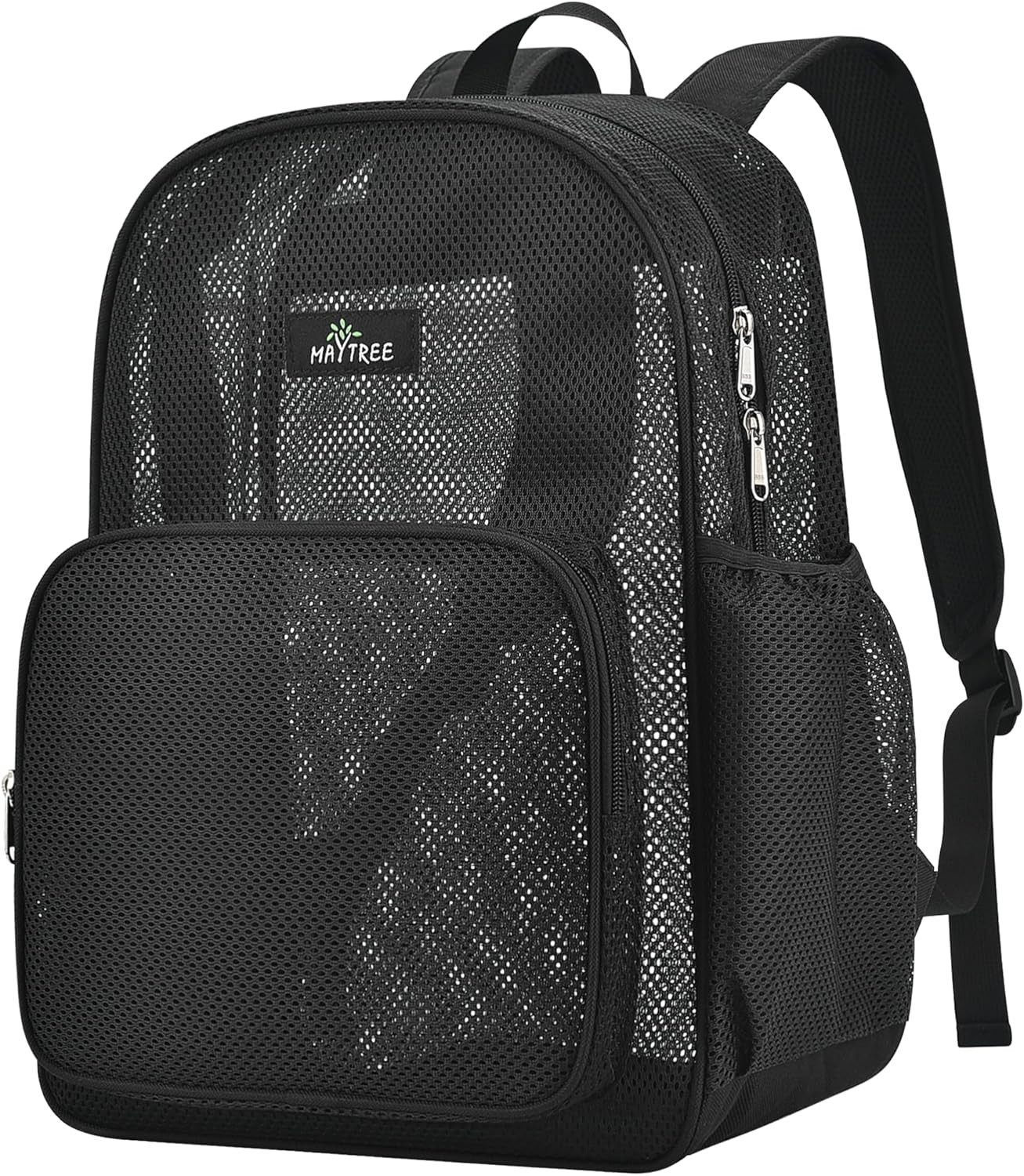 Mesh Bacpack for School Beach Swimming Outdoor Fitness, Heavy Duty Mesh Bookbag