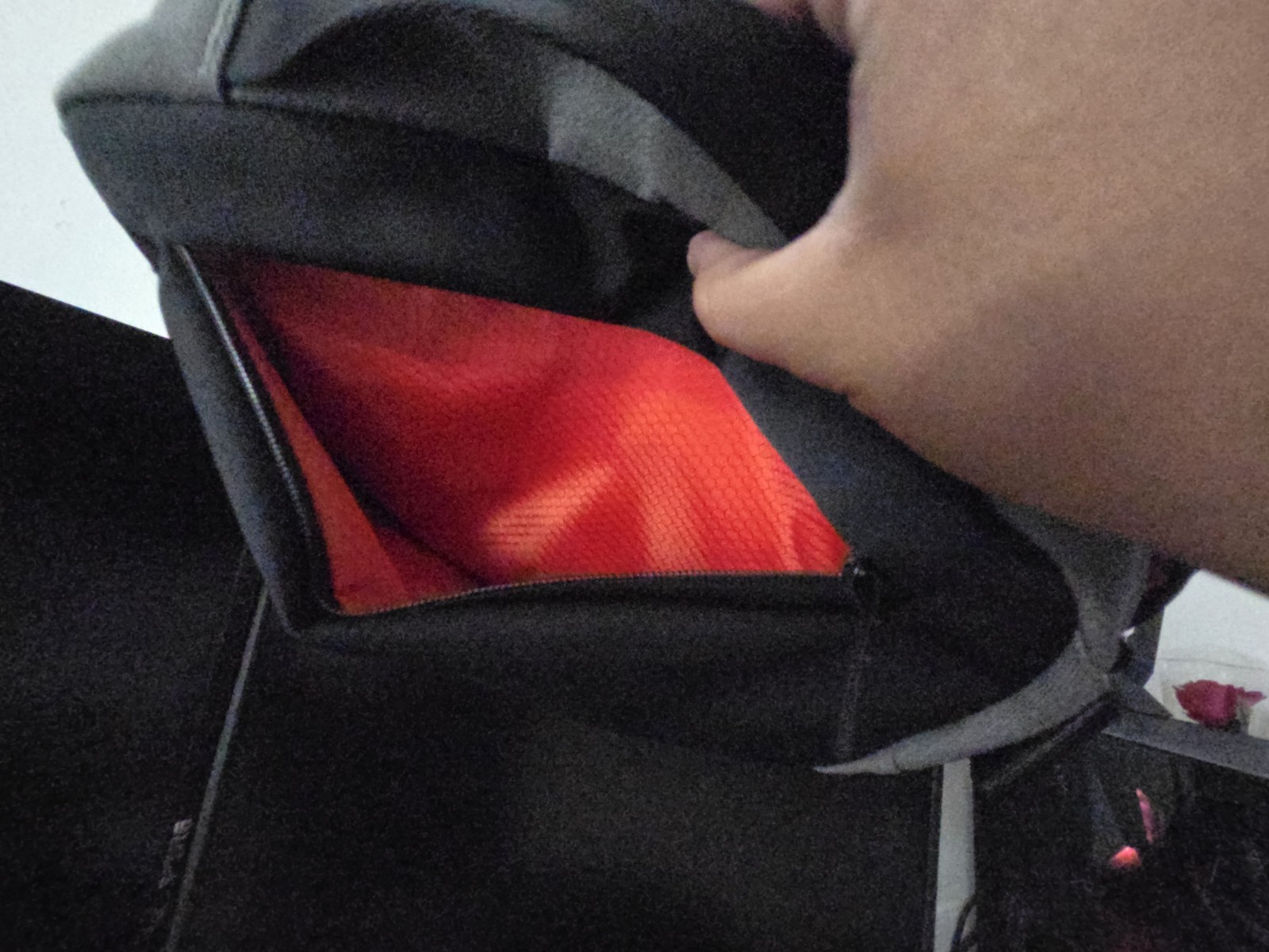 Alpaka go sling grey w/ orange interior
