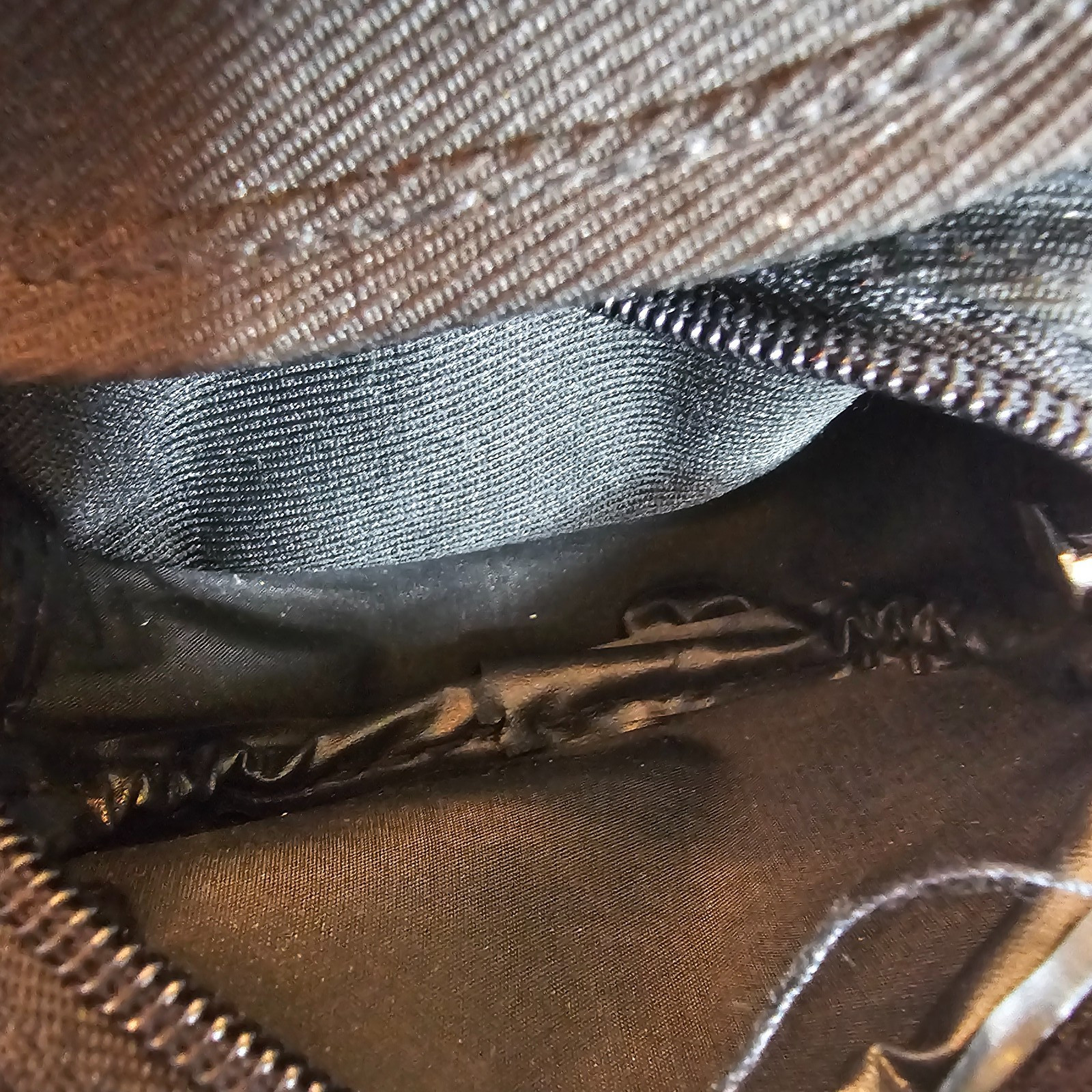 Eastsport Black Utility Pouch Bag Small Crossbody Belt Clip 2 Pocket