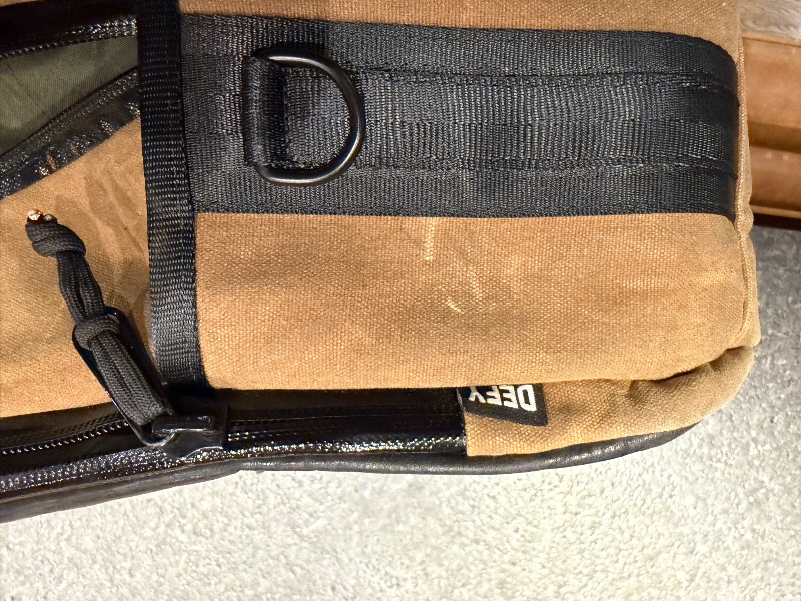 DEFY BUCKTOWN BACKPACK HORWEEN CAVALIER WHISKEY LEATHER