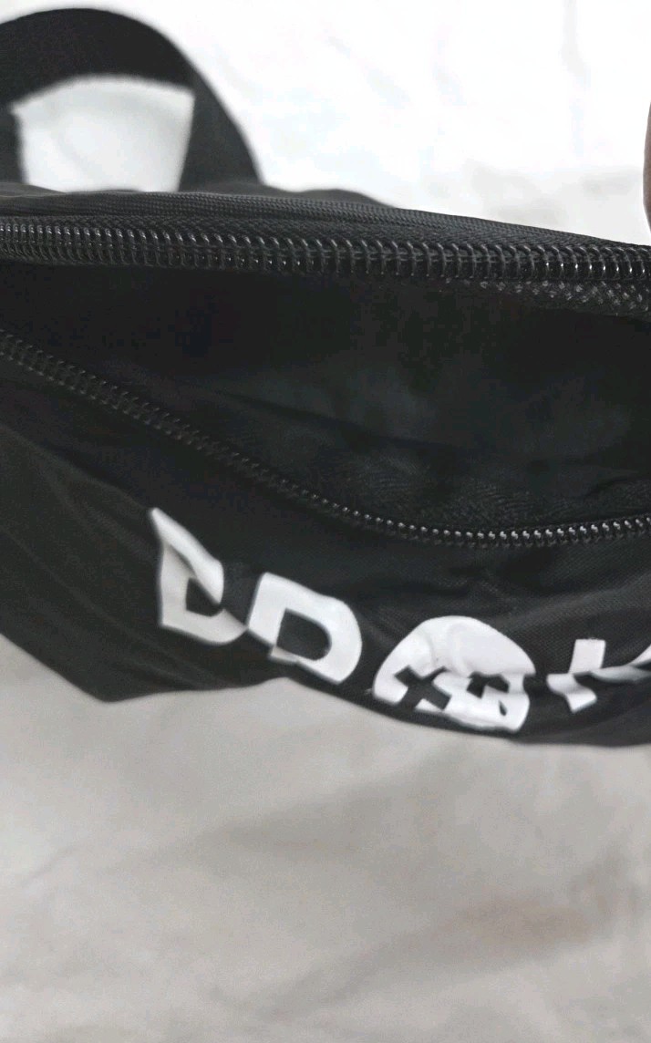 New SADBOYCREW Sad Boy Crew BROKE Fanny Pack Black