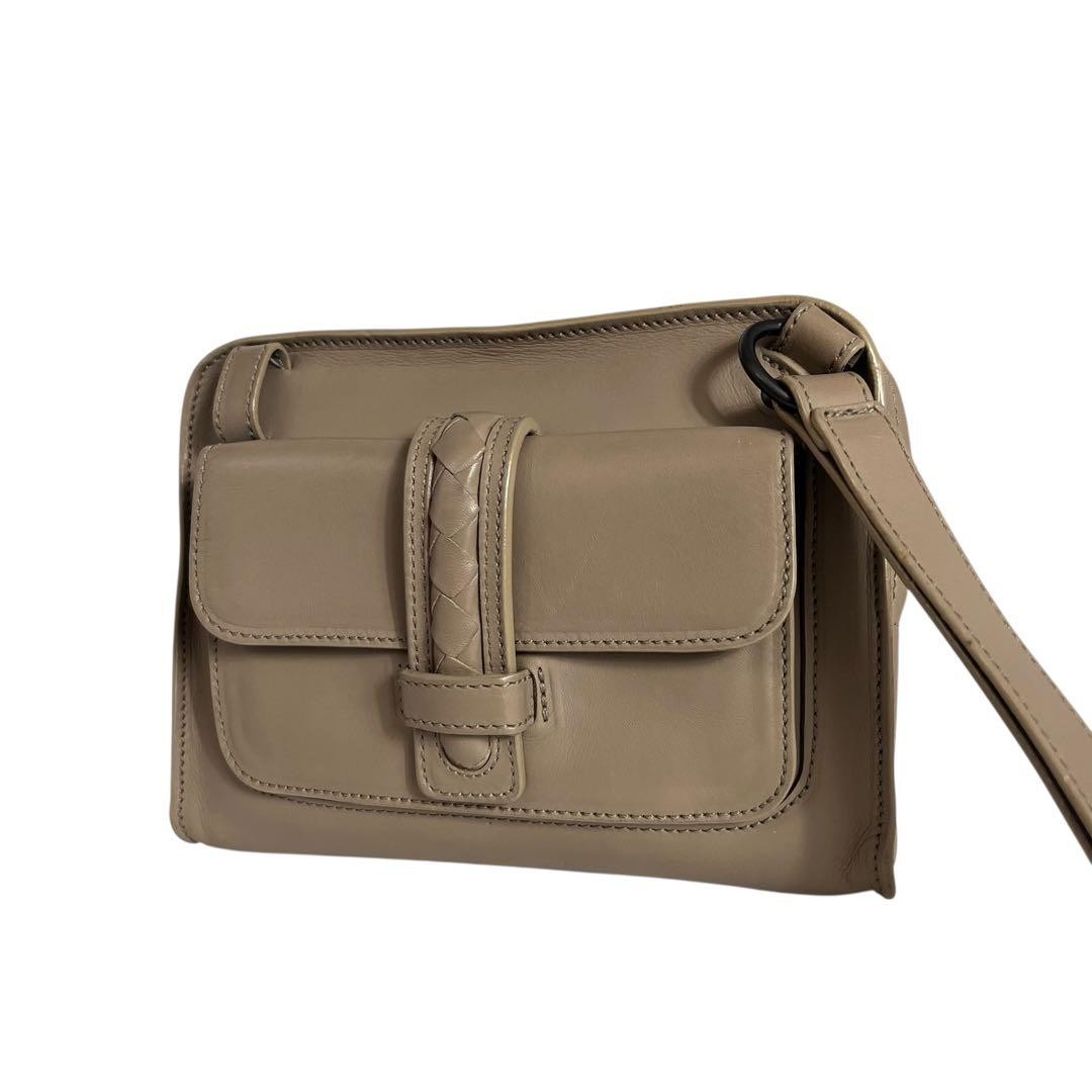 Bottega Veneta Leather Intrecciato Second Bag Pouch Men’s Clutch 13x18cm