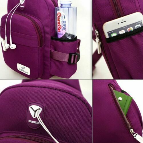 Men Women Nylon Crossbody Shoulder Cycle Sling bag Chest Daily Travel Backpack