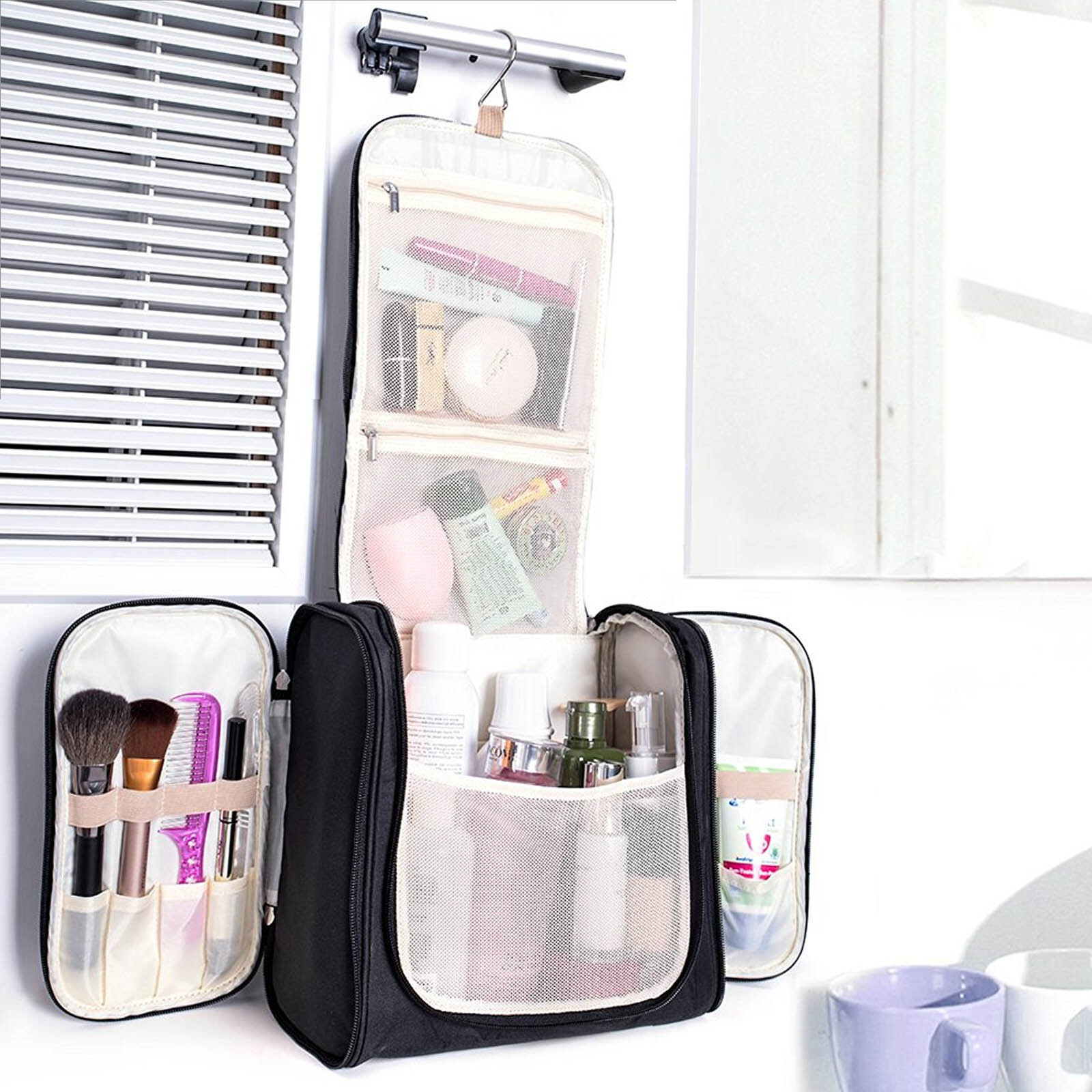 Accessories, Cosmetic, Personal Items, Healthcare Bag with Handle, HIGH-QUALITY