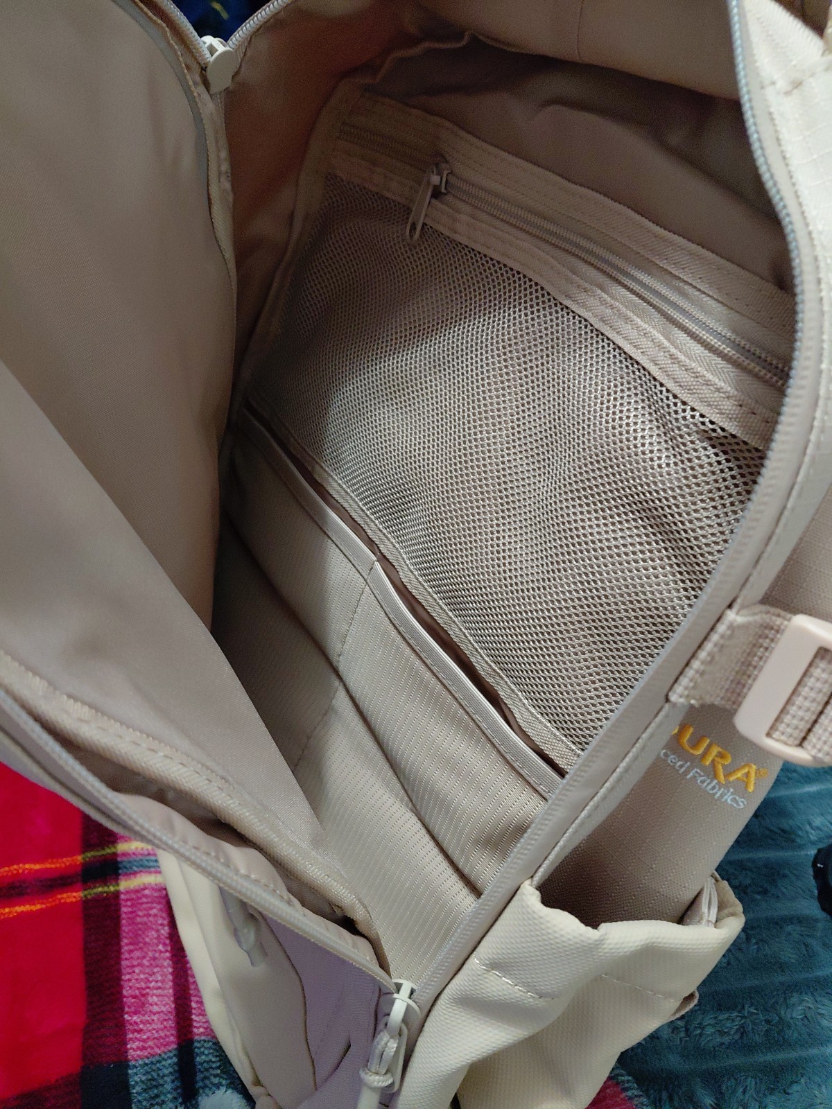 Nike Air Jordan Beige/Tan Utility Backpack – Large Capacity Everyday Bag