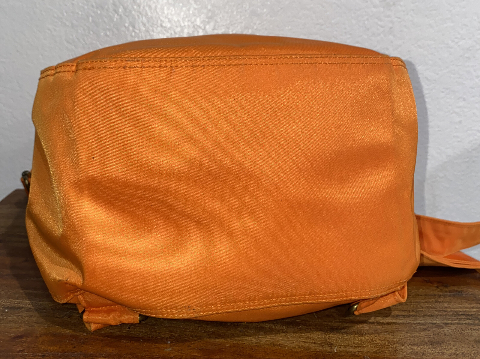 Vintage Y2K DKNY Orange Backpack