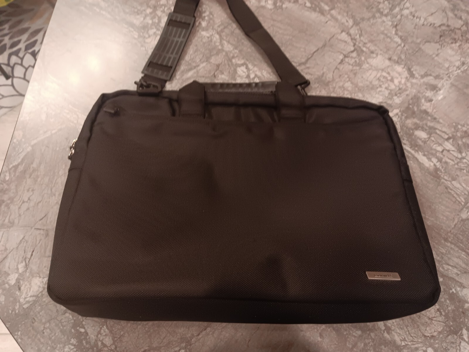 Aramis Laptop Briefcase Canvas Bag Multi Pocket 16″ Wide- Brand New