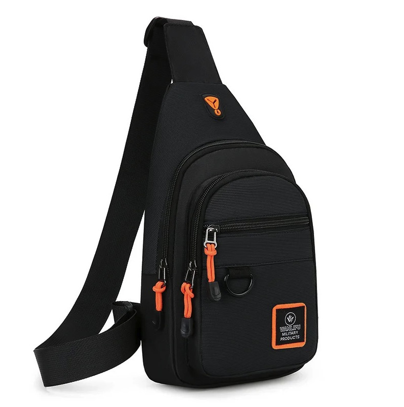 1pc Waterproof Outdoor Chest Bag Men Hiking Bike Crossbody Shoulder – NEW