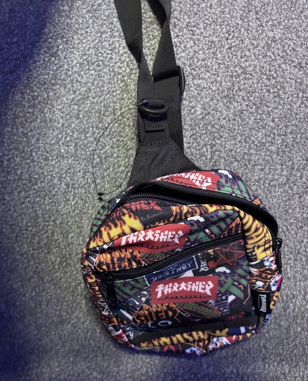 Thrasher Mini Crossbody Shoulder Bag All Over Print Japan Purchase – New